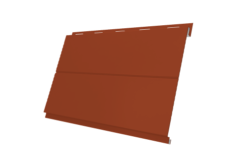 Вертикаль 0,2 line 0.45 PE с пленкой RAL 8004 терракота