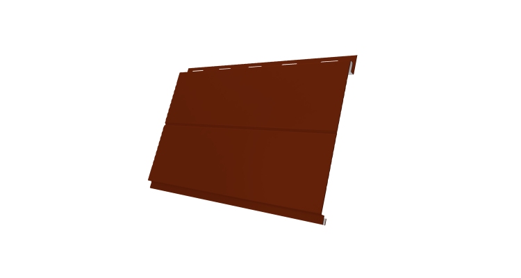 Вертикаль 0,2 line 0.5 Satin с пленкой RAL 3009 оксидно-красный