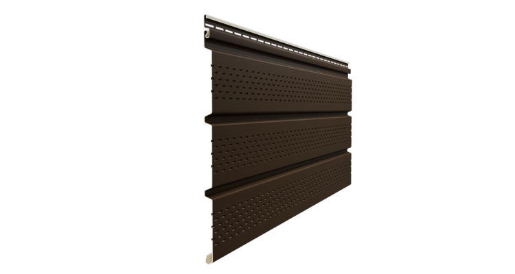 Софит Docke Premium, T4 с полной перфорацией, шоколад