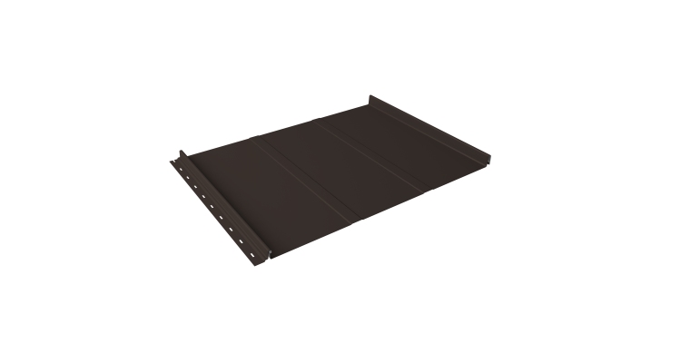 Кликфальц Line Grand Line 0.5 PurLite Matt с пленкой на замках RR 32 темно-коричневый