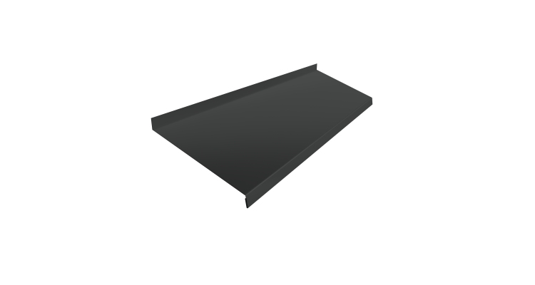 Отлив простой 200 0,45 Drap RAL 7016 антрацитово-серый (2м)