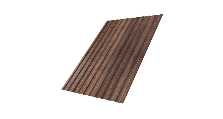 Профнастил С8A 0,45 Print Premium Almond Wood Fresh