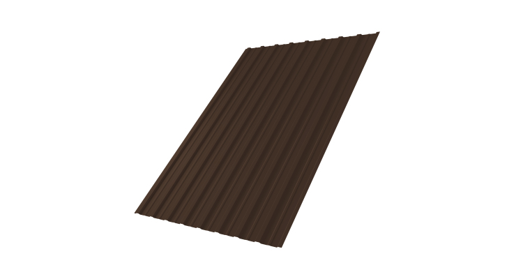 Профнастил С10A 0,5 PurPro RAL 8017 шоколад