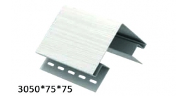 Наружный угол сайдинга 3050 ЮП (уп 5 шт), цвет белый