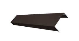 Ламель лицевая 50 забора жалюзи Texas 0.5 Satin с пленкой RR 32 темно-коричневый