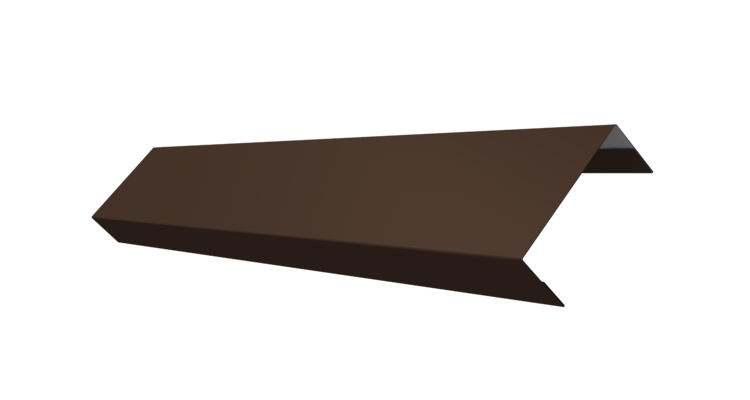 Ламель лицевая 50 забора жалюзи Texas 0.5 Drap TX RAL 8017 шоколад