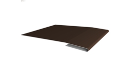 Планка начальная 0,45 Drap RAL 8017 шоколад (3м)
