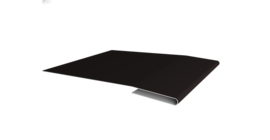 Планка начальная 0,45 Drap TX RAL 9005 черный (2м)