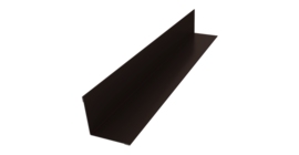 Угол внутренний 50х50 0,45 Drap TX RR 32 темно-коричневый (2м)