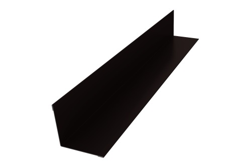 Угол внутренний 50х50 0,5 Drap TX RAL 9005 черный (3м)