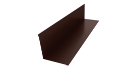Угол внутренний 110х110 0,5 Drap RAL 8017 шоколад (2м)