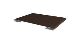 Планка стыковочная 0,45 Drap RAL 8017 шоколад (3м)