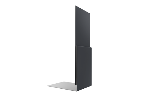 Планка приемная оконная 0,5 Satin Matt RAL 7024 мокрый асфальт (2м)