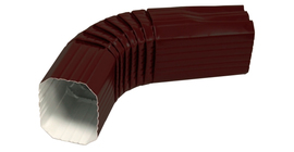 Колено прямоугольное Vortex Matt RAL 8017