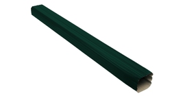 Труба прямоугольная Vortex 3м RAL 6005 зеленый мох