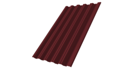 Профнастил HC35R 0,7 PE RAL 3005 красное вино